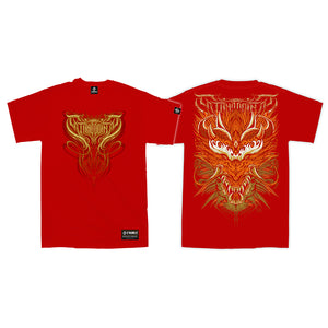 Gothic dragon RED