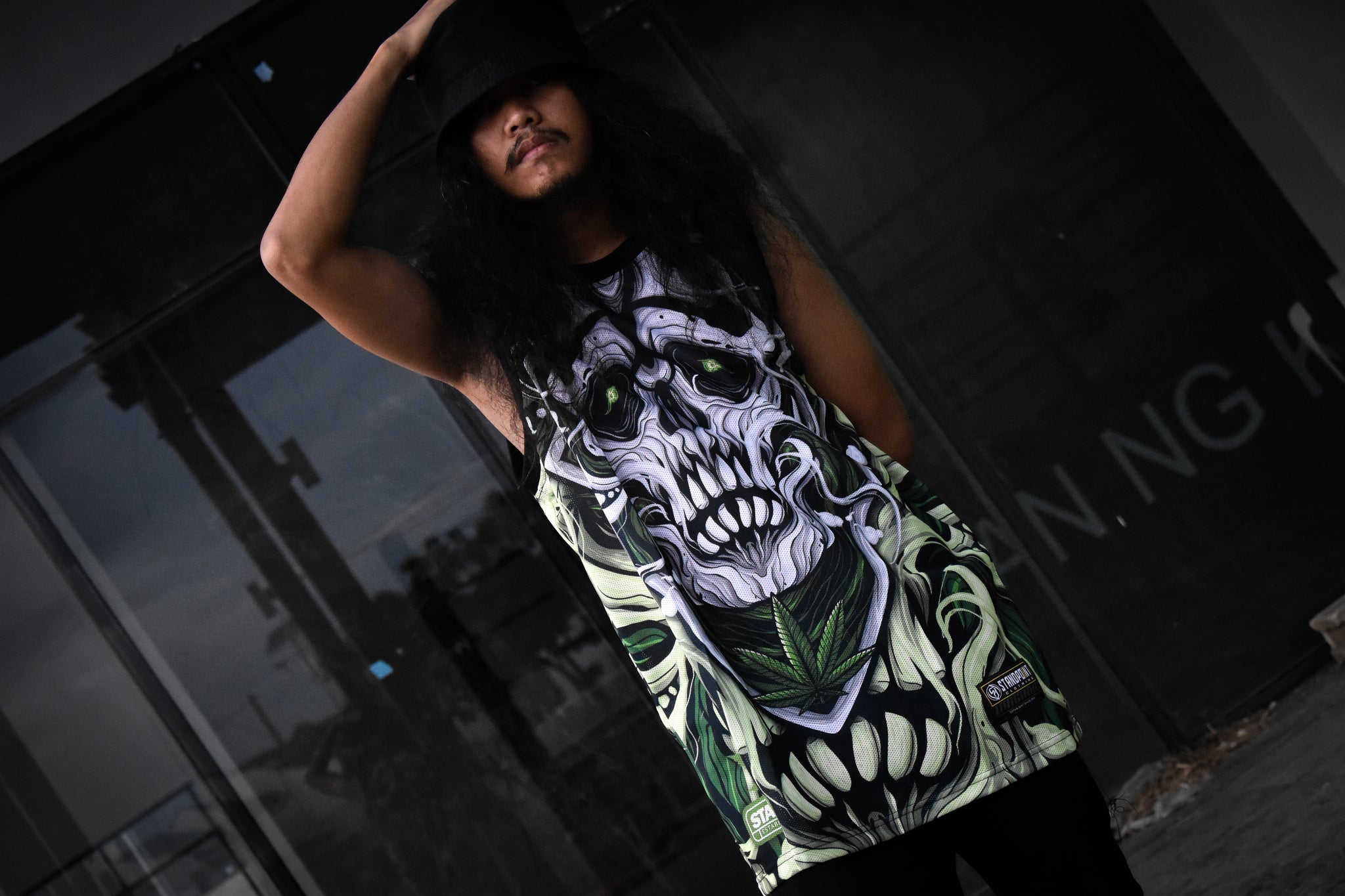 SKULLHIGH (Jersey Tank top)