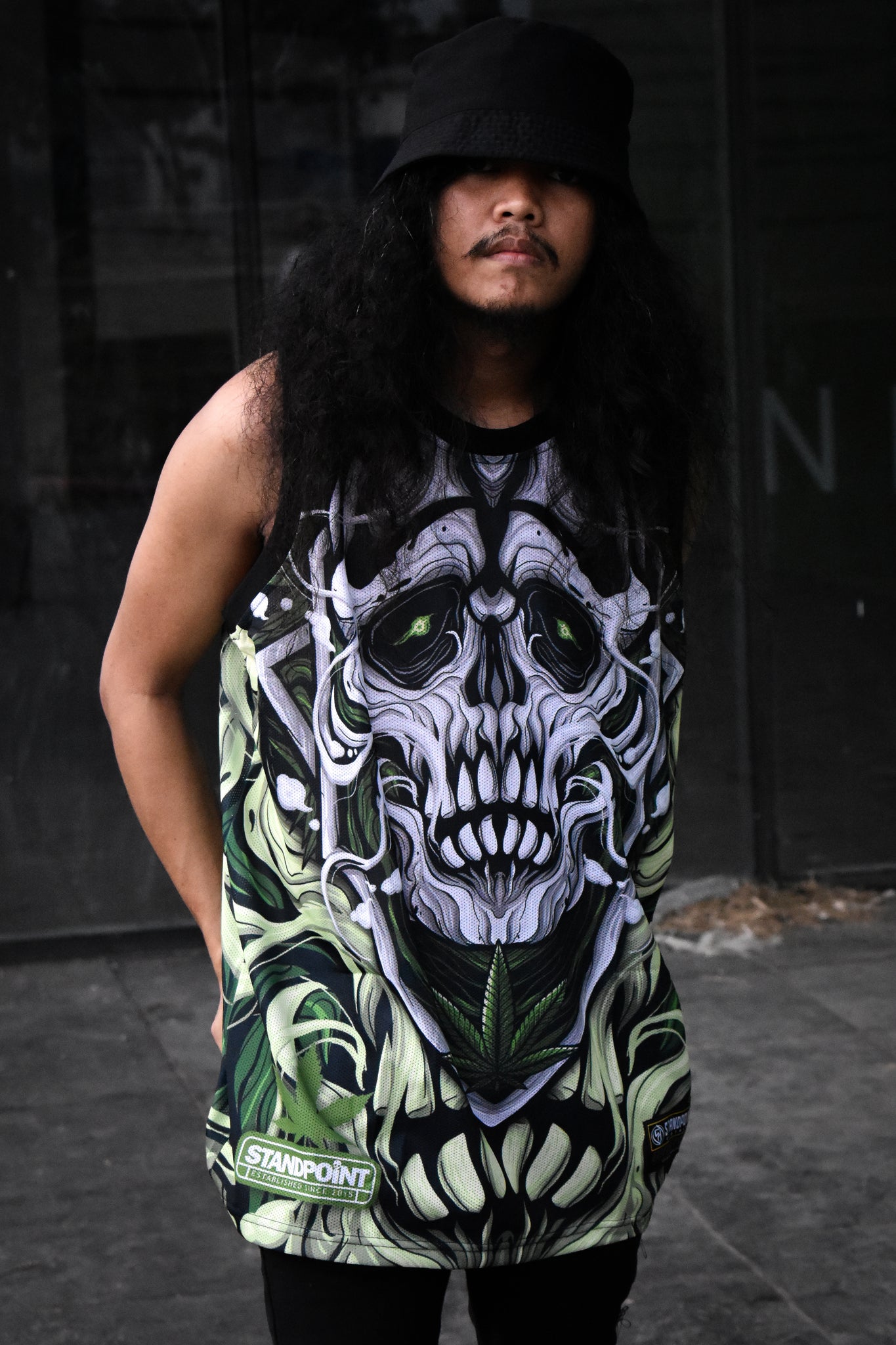 SKULLHIGH (Jersey Tank top)