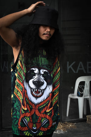 KUMANEKO WARRIOR (Jersey Tank top)