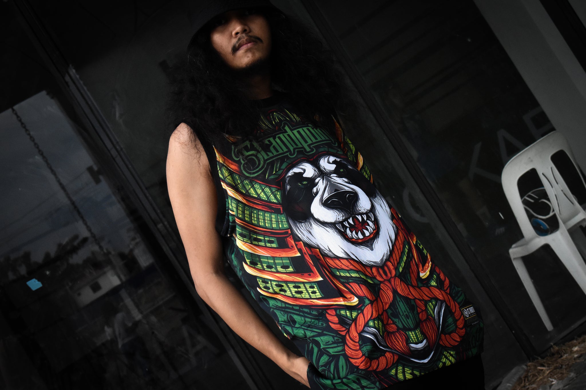 KUMANEKO WARRIOR (Jersey Tank top)