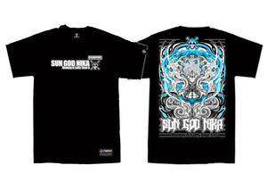 Sun god Nika Luffy Gear 5 Shirt (BLACK)